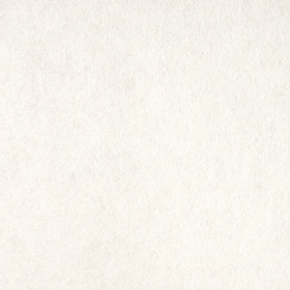 Detailaufnahme von weißem Designfilz mit sichtbarer Oberflächenstruktur