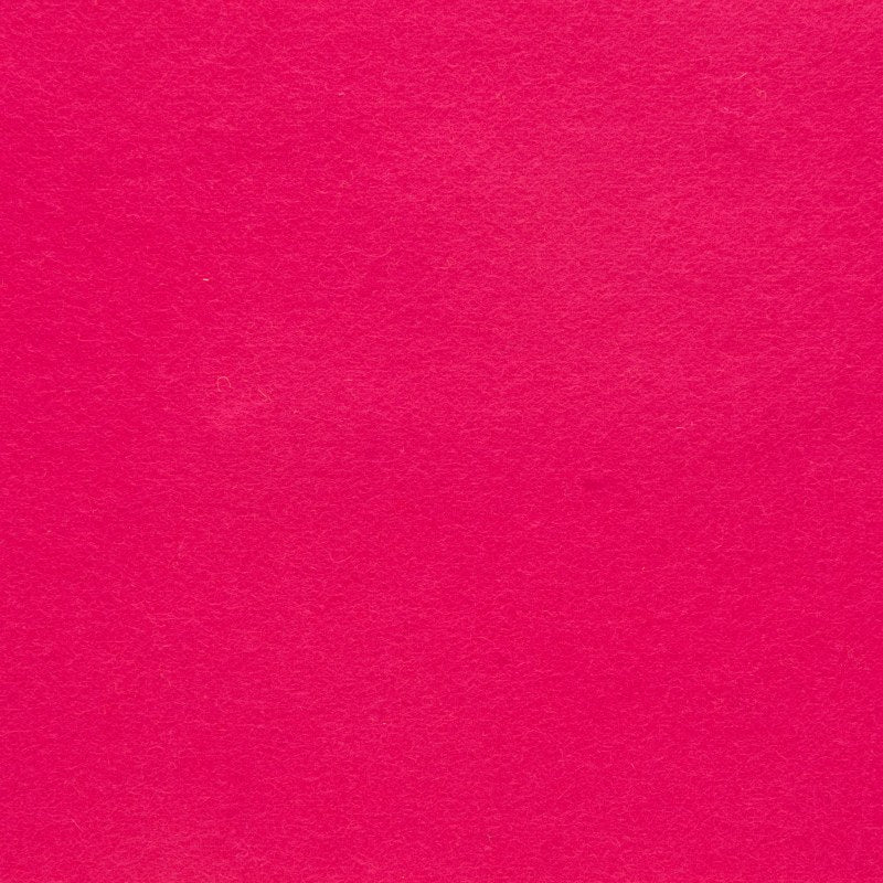 Detailaufnahme von pinkem Designfilz mit sichtbarer Oberflächenstruktur