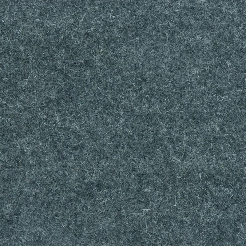 Detailaufnahme von anthrazitgrauem Designfilz mit sichtbarer Oberflächenstruktur