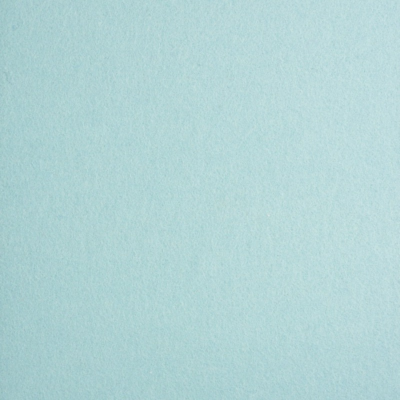 Detailaufnahme von aquafarbenem Designfilz mit sichtbarer Oberflächenstruktur