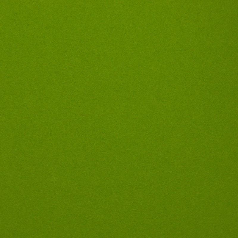 Detailaufnahme von maigrünem Designfilz mit sichtbarer Oberflächenstruktur