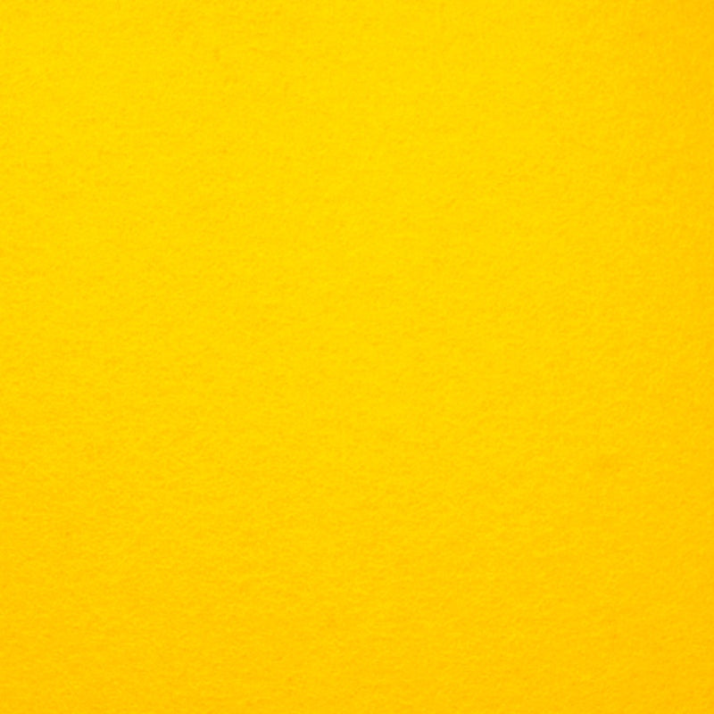 Detailaufnahme von gelbem Designfilz mit sichtbarer Oberflächenstruktur